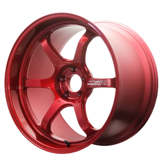 Advan Racing R6 5x120 18x9.5+45 Racing Candy Red