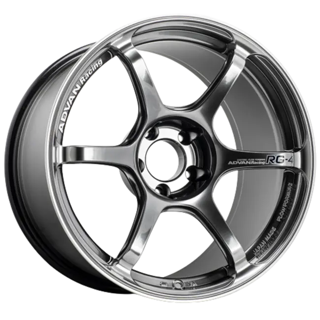 Advan RG-4 5x100 18x8.0+47 Racing Hyper Black & Ring