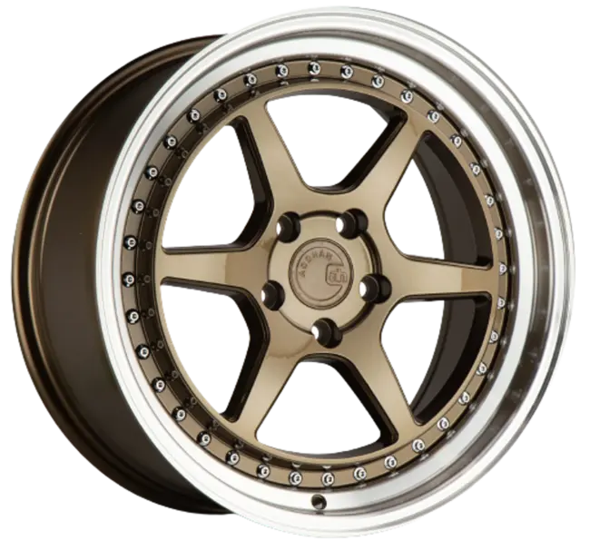 Aodhan DS09 5x114.3 19x11+22 Bronze w/Machined Lip