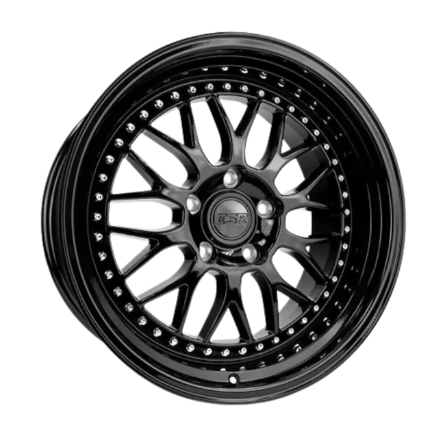 ESR Wheels SR SERIES SR01 5x108 19x9.5 +22 Gloss Black