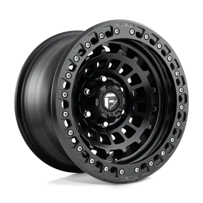 Fuel 1PC D101 ZEPHYR BEADLOCK 6X139.7 17X9 -15 MATTE BLACK