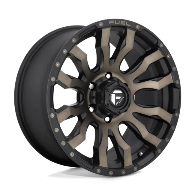 Fuel 1PC D674 BLITZ 6X135 20X10 -18 MATTE BLACK DOUBLE DARK TINT