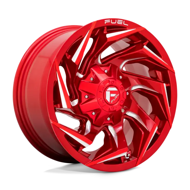 Fuel 1PC D754 REACTION 6X135/6X139.7 17X9 +1 CANDY RED MILLED