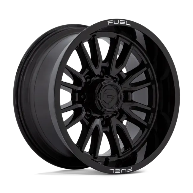 Fuel 1PC D760 CLASH 8X180 20X10 -18 GLOSS BLACK