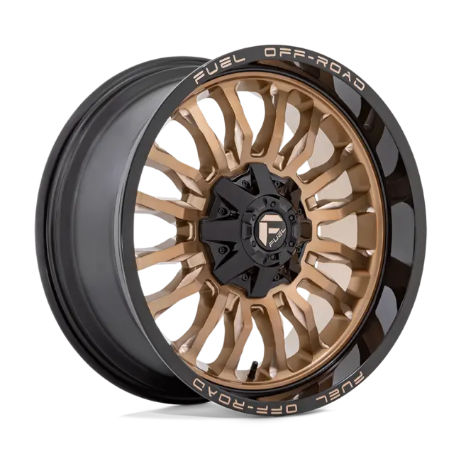 Fuel 1PC D797 ARC 8X180 22X10 -18 PLATINUM BRONZE WITH BLACK LIP