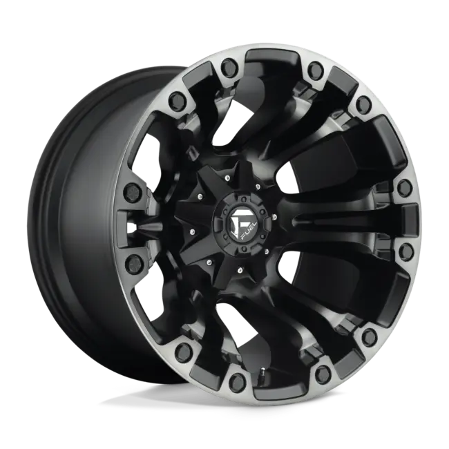 Fuel 1PC D851 VAPOR 6X135/6X139.7 20X9 +19 MATTE BLACK GRAY TINT