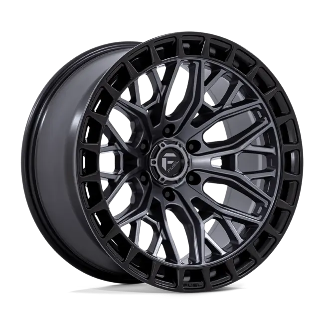 Fuel 1PC FC869 SIGMA 6X139.7 17x9 -12 MATTE GUNMETAL W/ MATTE BLACK LIP