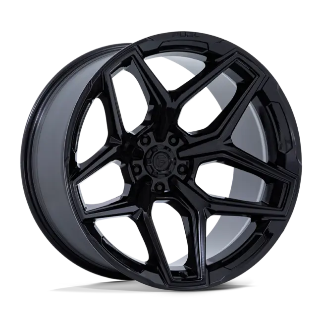 Fuel 1PC FLUX 8X170 20X10 -18 GLOSS BLACK