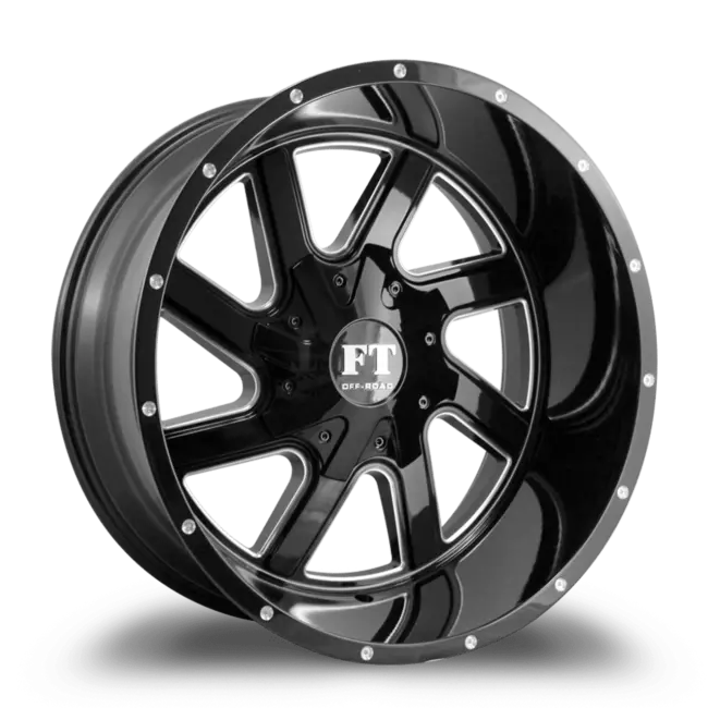 FULL THROTTLE FT1 6x135/6x139.7 20x10+0 BLACK / MILLED