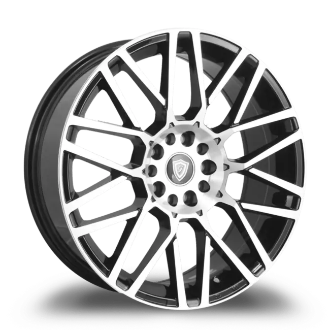 G - LINE ALLOYS G1019 5x112/5x114.3 17x7+35 BLACK / MACHINED