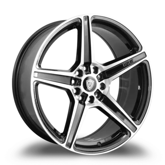 G - LINE ALLOYS G5067 5x108/5x112 17x7.5+35 BLACK / MACHINED