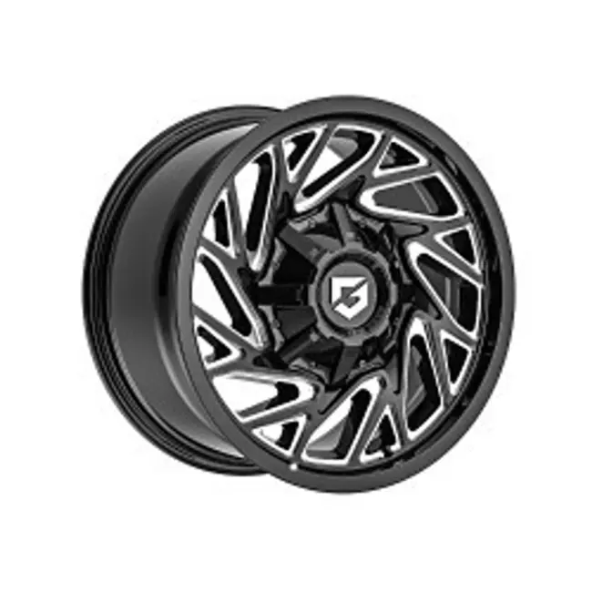 Gear Off Road 769BM 8X180/8X180 20x10 -19 Gloss Black Milled