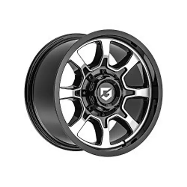 Gear Off Road 772MB 5x114.3/5x127 17x9 +0 Gloss Black Machined