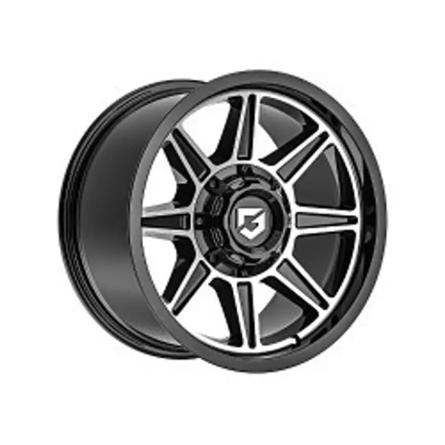 Gear Off Road 773MB 5x127/5X135 17x9 +0 Gloss Black Machined