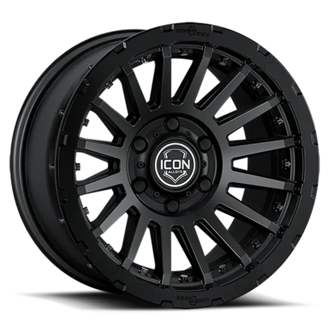 ICON ALLOYS RECON PRO 6X139.7 17x8.5 +0 SATIN BLACK