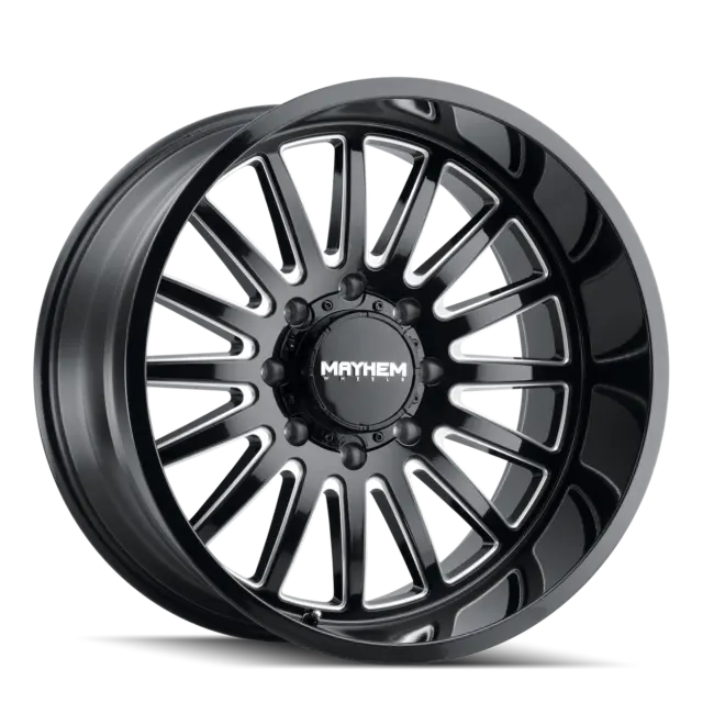 Mayhem Utopia 8114 8x165.1 20x10-19 Gloss Black/Milled