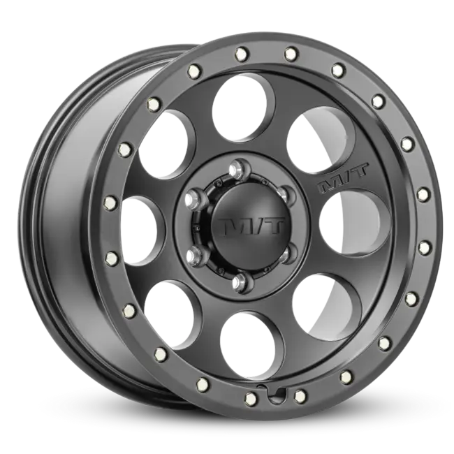 Mickey Thompson Classic Pro Black 6X135 17x9 -12 Satin Black. Zinc Bolts