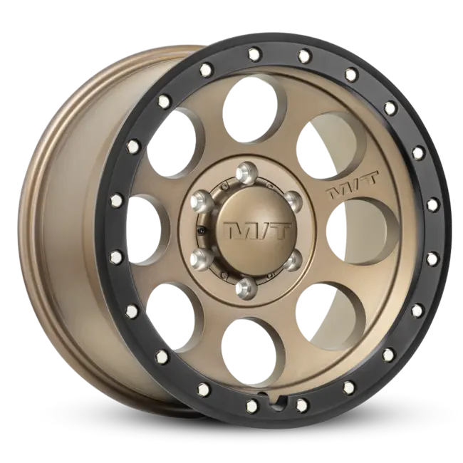 Mickey Thompson Classic Pro Bronze 6X135 18x9 +0 Satin Bronze. Black Lip