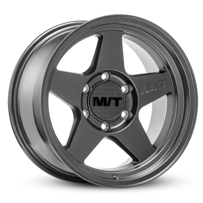 Mickey Thompson Open 5 Black 6X135 20x9 +0 Satin Black