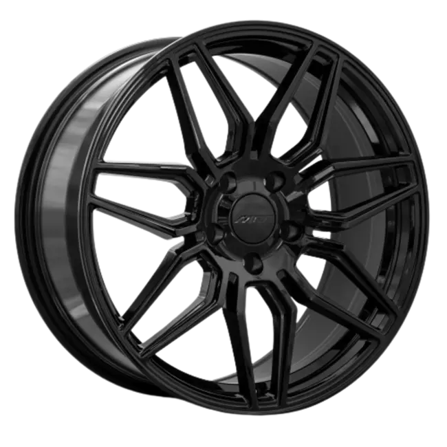 MRR M024 5x120.65 19x10  +30 Gloss Black fit Corvette C6 C7 Z06/Grandsport/ZR1 ( rear: M02420A252050BK)