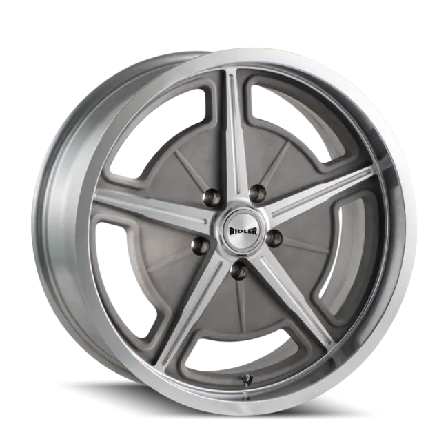 Ridler Type 605 5x114.3 18x9.5+0 Machined Spokes & Lip