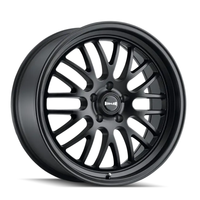 Ridler Type 607 5x120 20x10.5+40 Matte Black