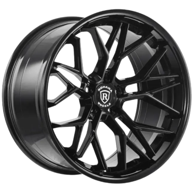 Rohana RFC3 5x112 20x10 +25 Gloss Black