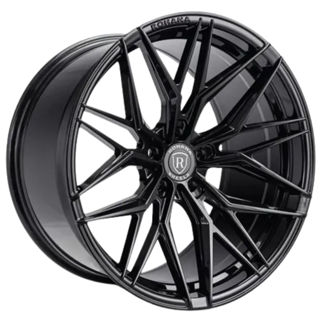 Rohana RFX17 5x114.3 20x12+22 Gloss Black