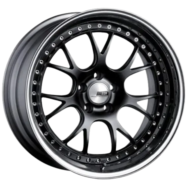 SSR Professor MS3 4X100 18X9+49 NR Disk Flat Black