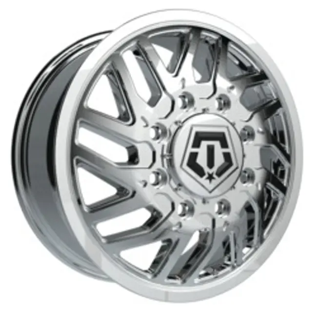 TIS 544C Dually 8x165.1 20x8.25 +127 Chrome Plated