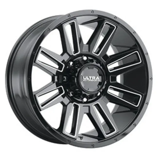 Ultra 236BM Apocalypse 6X135/6x139.7 18x9 +01 Gloss Black w/Milled Accents