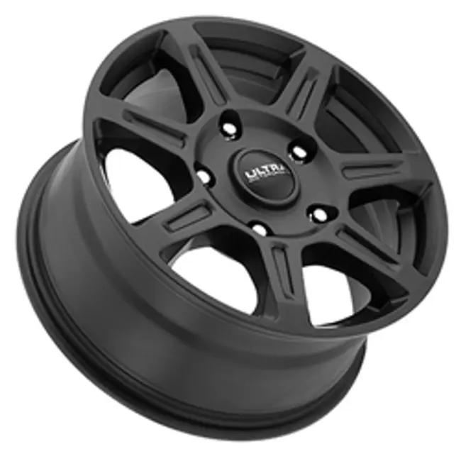 Ultra 450SB Toil Van 5X130 16x6.5 +45 Satin Black w/Clear Coat