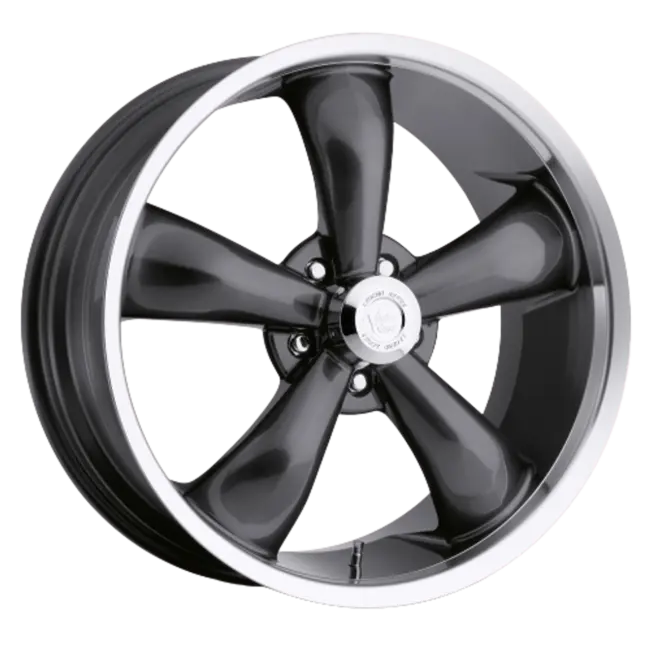 Vision American-Muscle 142 Legend 5x114.3 17x8.5+0 Gunmetal Machined Lip