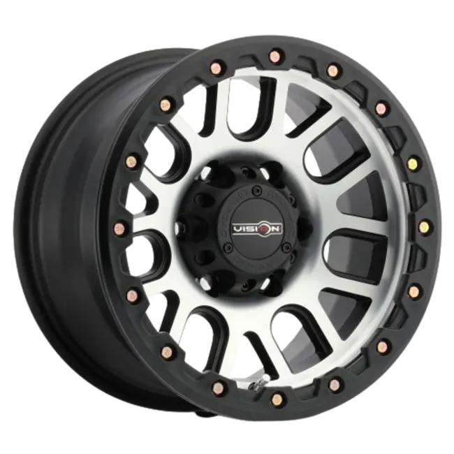 Vision Off-Road 111 Nemesis 6x135 18x9+18 Matte Black Machined Face