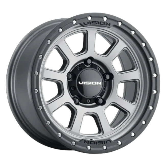 Vision Off-Road 350 Ojos 6x139.7 20x9+12 Satin Grey