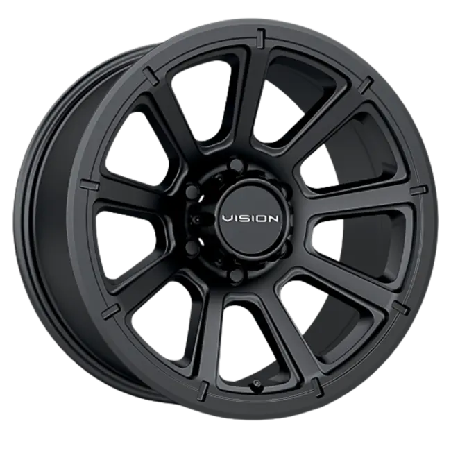 Vision Off-Road 353 Turbine 8x165.1 17x8.5+18 Matte Black