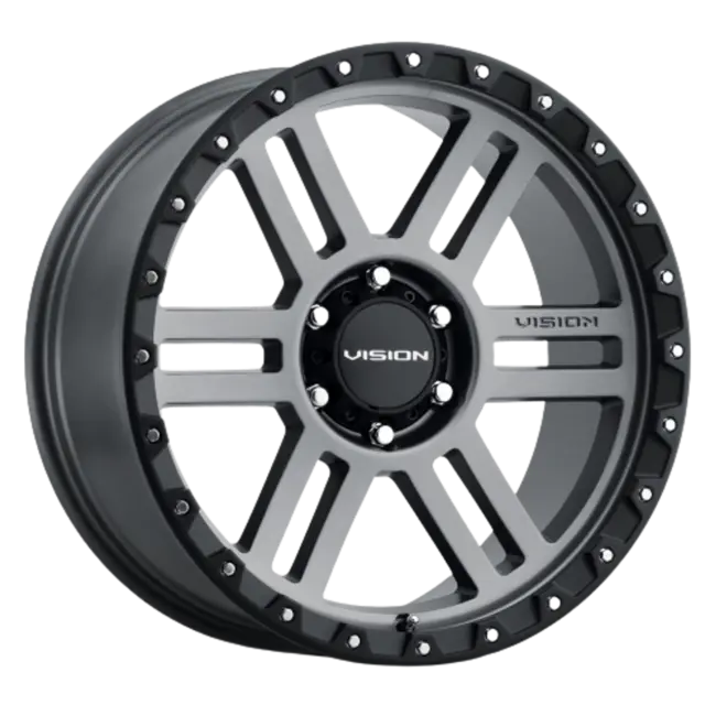 Vision Off-Road 354 Manx 2 8x165.1 17x9-12 Satin Grey