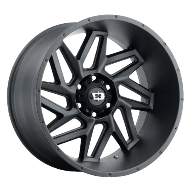 Vision Off-Road 361 Spyder 5x139.7 20x9+12 Satin Black