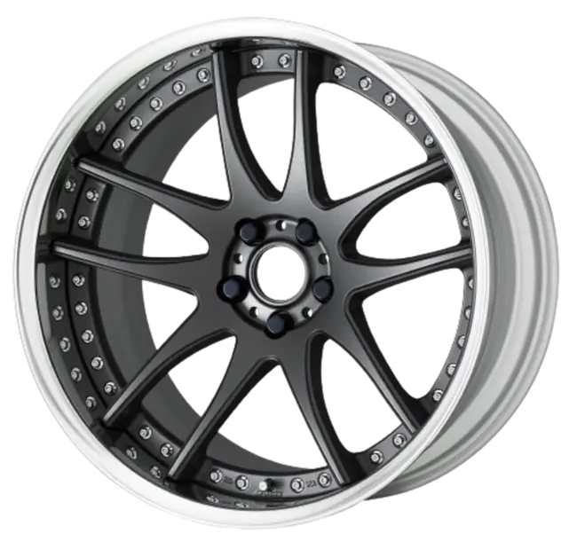 Work Emotion Cr 3P 5x100 20x10-14 R Disk Matte Gunmetal