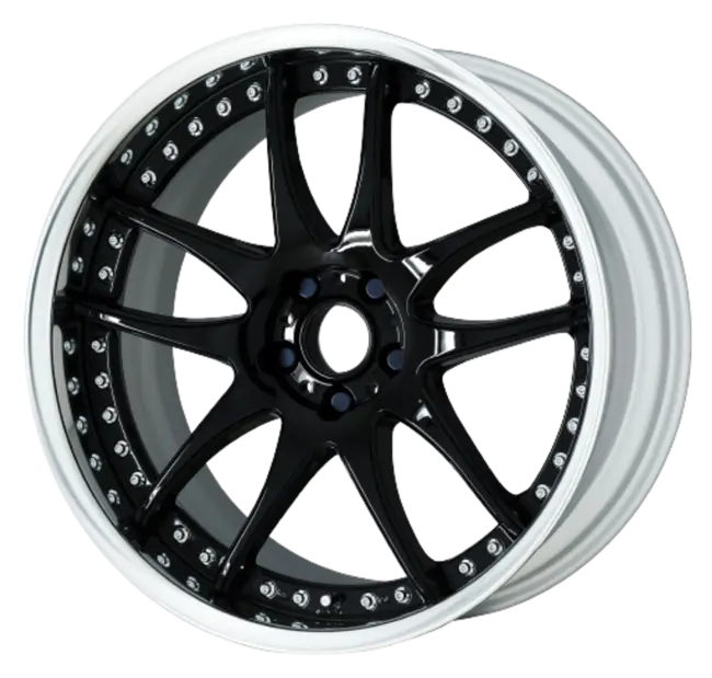 Work Emotion Cr 3P 5x100 20x14-39 L Disk Gloss Black