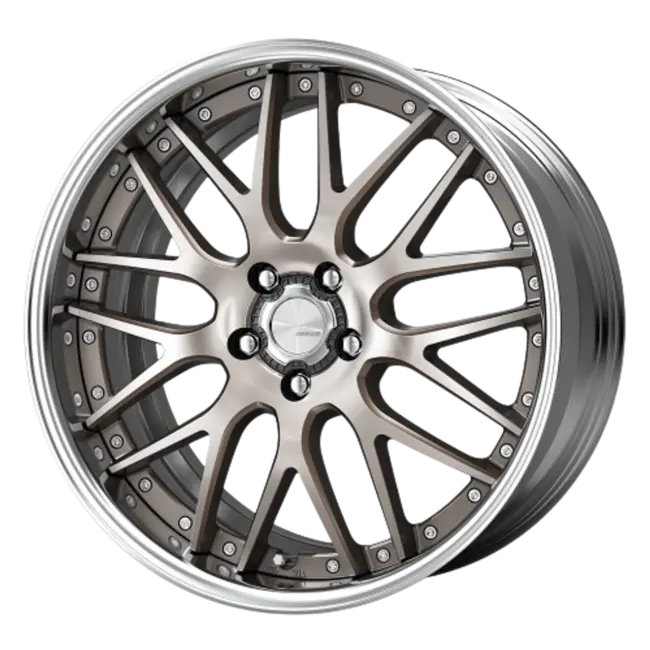 Work Lanvec Lm1 5x100 18x10+30 A Disk Trans Gray Polish