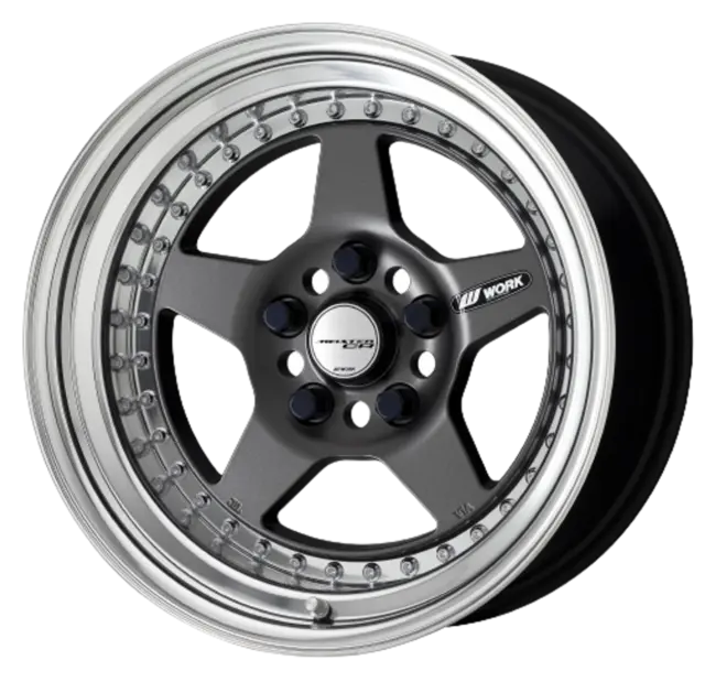 Work Meister Cr01 4x114.3 16x8+32 O Disk Matte Gunmetal