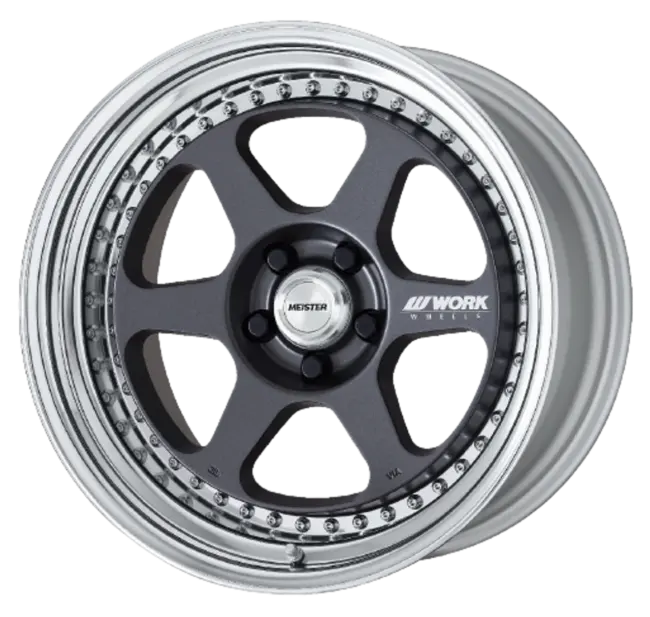 Work Meister L1 3P 5x100 18x12-62 R Disk Matte Gunmetal