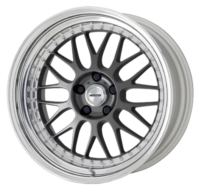 Work Meister M1 3p 4x100 18x10.5-8 A Disk Matte Gunmetal