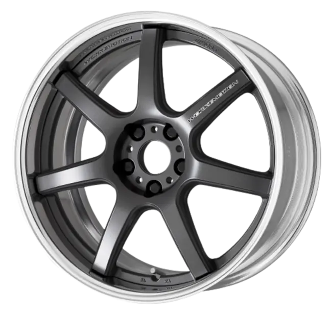 Work T7r 2P 5x100 19x9.5 +18 Matte Gunmetal