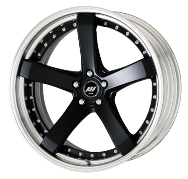 Work Zeast St2 5x100 19x10+30 R Disk Matte Black