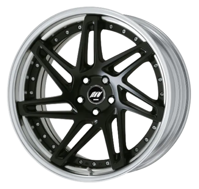 Work Zeast st3 5x120.65 20x10+12 R Disk Matte Black