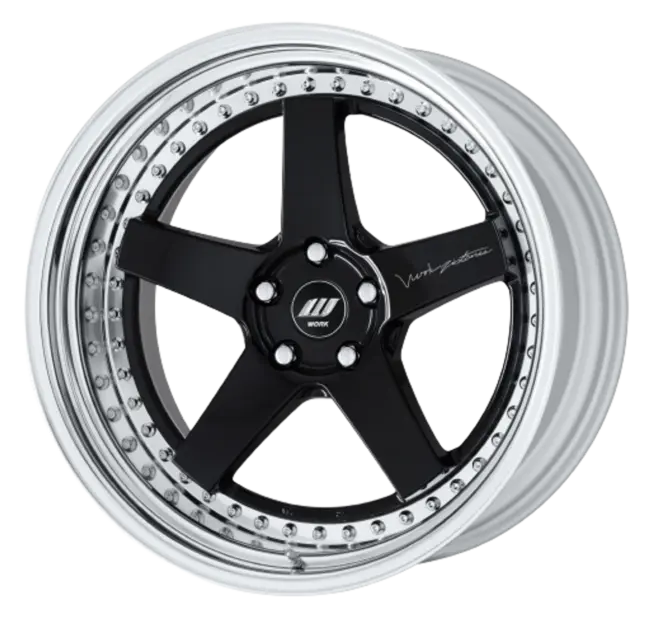 Work Zistance W5s 5x115 20x12+35 w disk Gloss Black