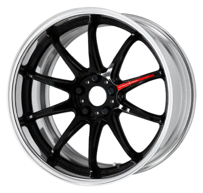 Work Zr10 2P 5x100 20x9.0 +38 Black